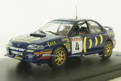 Subaru Impreza 555 N 4 WINNER RALLY RAC LOMBARD, Altaya 1:43