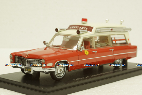 Cadillac S&S Ambulance Rescue, 43899, NEO 1:43