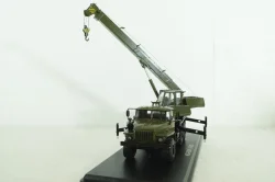 КС-3574 (Урал-4320) автокран, хаки, PLC47046, Premium Classixxs 1:43