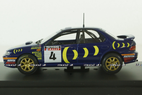 Subaru Impreza 555 N 4 WINNER RALLY RAC LOMBARD, Altaya 1:43