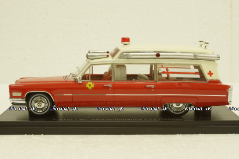 Cadillac S&S Ambulance Rescue, 43899, NEO 1:43
