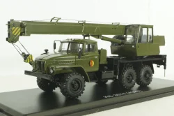 КС-3574 (Урал-4320) автокран, хаки, PLC47046, Premium Classixxs 1:43