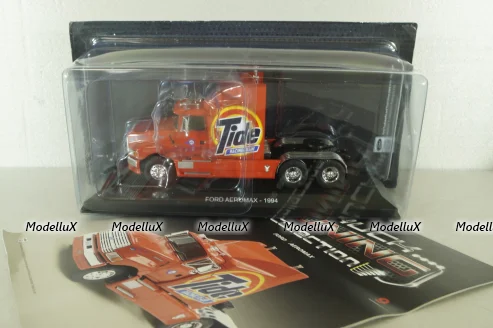Ford Aeromax "Tide" 1994, orange, Truck Tuning Collection #9, Hachette 1:43
