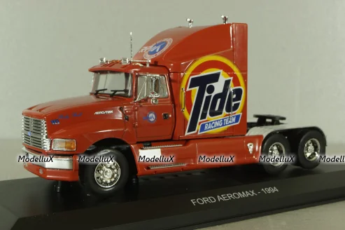 Ford Aeromax "Tide" 1994, orange, Truck Tuning Collection #9, Hachette 1:43