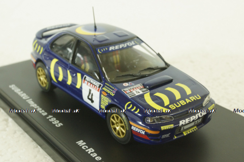 Subaru Impreza 555 N 4 WINNER RALLY RAC LOMBARD, Altaya 1:43