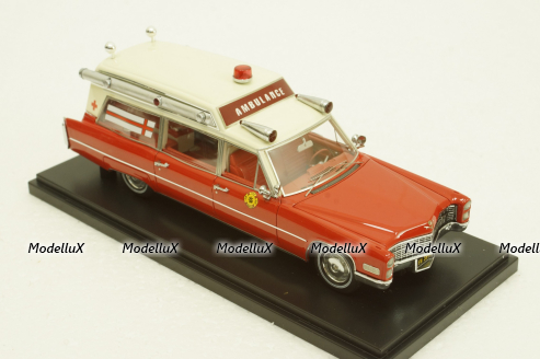 Cadillac S&S Ambulance Rescue, 43899, NEO 1:43