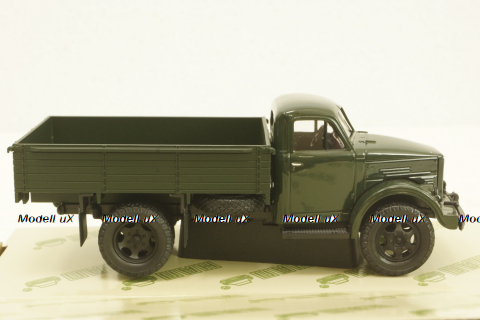  Газ-51А, зеленый бортовой, Н255, Наш Автопром 1:43