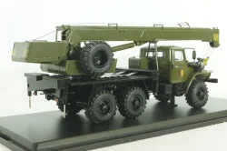 КС-3574 (Урал-4320) автокран, хаки, PLC47046, Premium Classixxs 1:43
