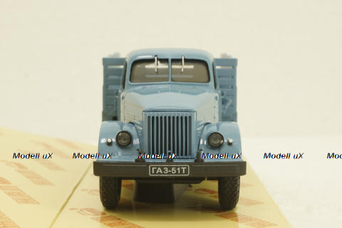  Газ-51Т, голубой, Н256, Наш Автопром 1:43
