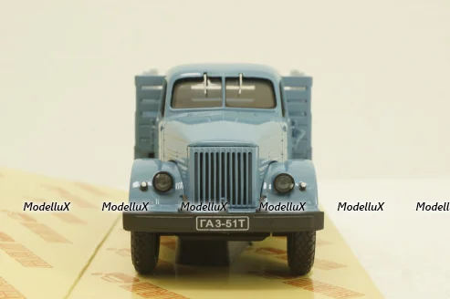  Газ-51Т, голубой, Н256, Наш Автопром 1:43