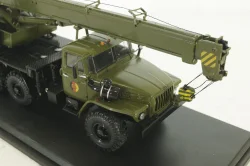 КС-3574 (Урал-4320) автокран, хаки, PLC47046, Premium Classixxs 1:43