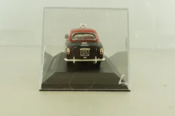 Peugeot 403 Taxi G7 1955, black/red, No28, Nostalgie 1:43