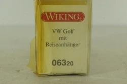 Volkswagen Golf II with trailer 1988 , 60316, Wiking 1:87