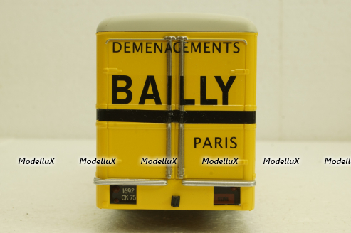 Ford Simca Cargo, Bailly, yellow, Deagostini 1:43