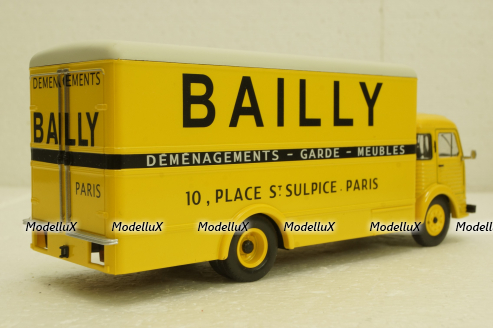 Ford Simca Cargo, Bailly, yellow, Deagostini 1:43