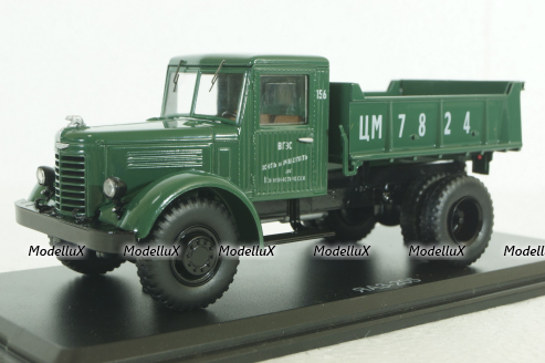 ЯАЗ-205 самосвал, зеленый, SSM1125, SSM 1:43