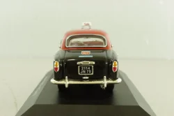 Peugeot 403 Taxi G7 1955, black/red, No28, Nostalgie 1:43