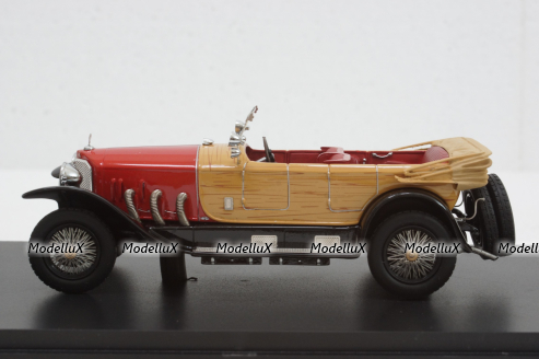Mercedes 28/95 1922, red wood, 46171, NEO 1:43