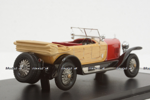 Mercedes 28/95 1922, red wood, 46171, NEO 1:43