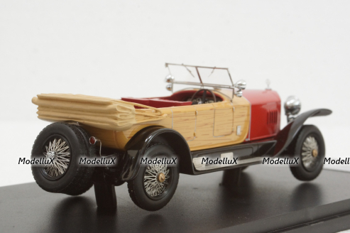 Mercedes 28/95 1922, red wood, 46171, NEO 1:43