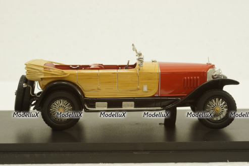 Mercedes 28/95 1922, red wood, 46171, NEO 1:43