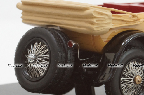 Mercedes 28/95 1922, red wood, 46171, NEO 1:43