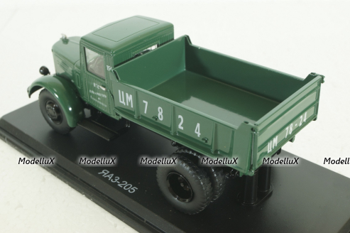 ЯАЗ-205 самосвал, зеленый, SSM1125, SSM 1:43