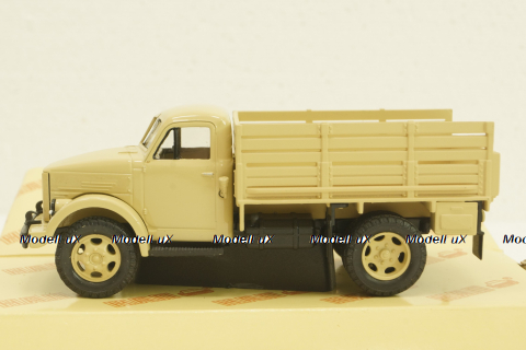 Газ-51Т грузовое такси 1956, бежевый, Н256, Наш Автопром 1:43