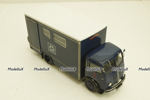 Berliet GLA Hippique Haras Nationaux, blue, №23, DeAgostini 1:43