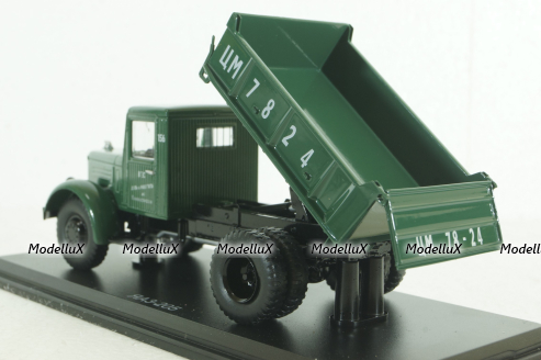 ЯАЗ-205 самосвал, зеленый, SSM1125, SSM 1:43