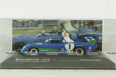 Matra Simca MS670B 3.0L V12 Team Matra Sport, Altaya 1:43