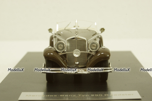 Mercedes 290 Roadmaster W18 1937, brown, 45013, NEO 1:43