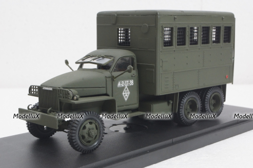 Studebaker US-6, ремонтная мастерская, Армия РКК, Miniclassic 1:43 Вариант 1!