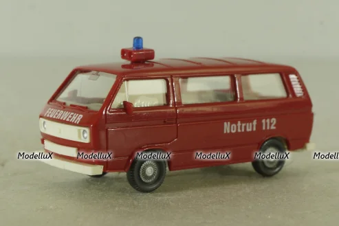 Volkswagen T3 Kombi Feuerwehr, 60316, Wiking 1:87