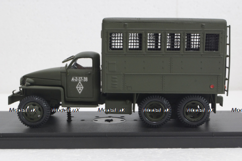 Studebaker US-6, ремонтная мастерская, Армия РКК, Miniclassic 1:43 Вариант 1!