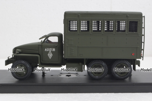 Studebaker US-6, ремонтная мастерская, Армия РКК, Miniclassic 1:43 Вариант 1!