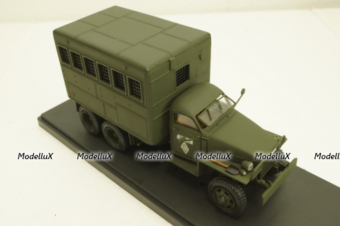 Studebaker US-6, ремонтная мастерская, Армия РКК, Miniclassic 1:43 Вариант 1!