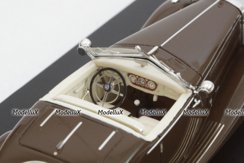 Mercedes 290 Roadmaster W18 1937, brown, 45013, NEO 1:43