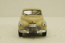 Газ-20 Победа, бежевый, Р109, Наш Автопром 1:43
