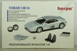 Ferrari 348 tb 1989, grey, (кит) 012027, Herpa 1:43