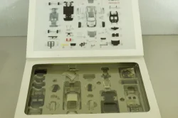 Ferrari 348 tb 1989, grey, (кит) 012027, Herpa 1:43