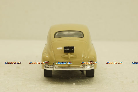 Газ-20 Победа, бежевый, Р109, Наш Автопром 1:43