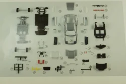Ferrari 348 tb 1989, grey, (кит) 012027, Herpa 1:43