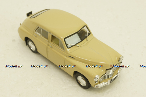 Газ-20 Победа, бежевый, Р109, Наш Автопром 1:43