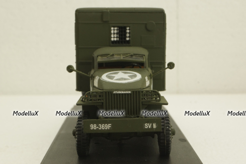 Studebaker US-6, ремонтная мастерская, USA Army, Miniclassic 1:43 Вариант 2!