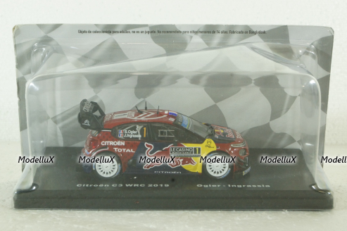 Citroen C3 WRC TEAM TOTAL WRT N 1, Altaya 1:43