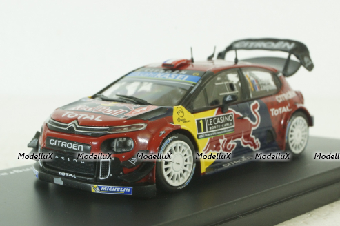 Citroen C3 WRC TEAM TOTAL WRT N 1, Altaya 1:43