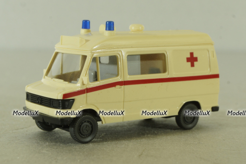 Mercedes 310D Ambulance KTW Rotes Kreuz 1981, 27800, Wiking 1:87