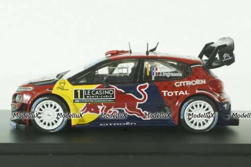 Citroen C3 WRC TEAM TOTAL WRT N 1, Altaya 1:43