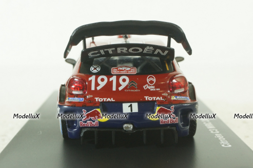 Citroen C3 WRC TEAM TOTAL WRT N 1, Altaya 1:43
